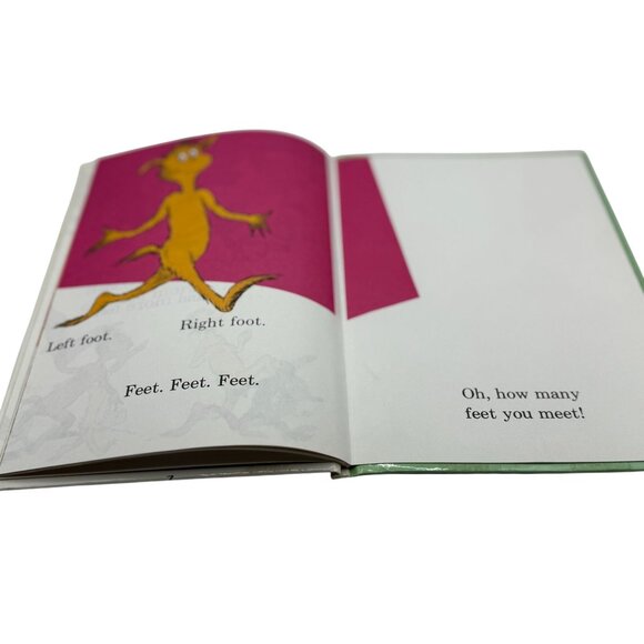 The Foot Book By Dr. Seuss Hardcover Bright & Early Books For Beginning Beginner - Picture 7 of 8